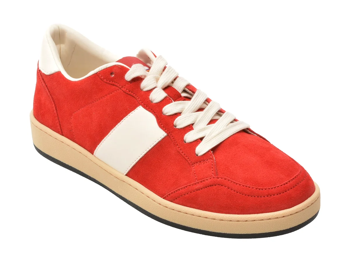 Pantofi Sport Aldo Roșii Roscoe 600 Din Piele Ecologică