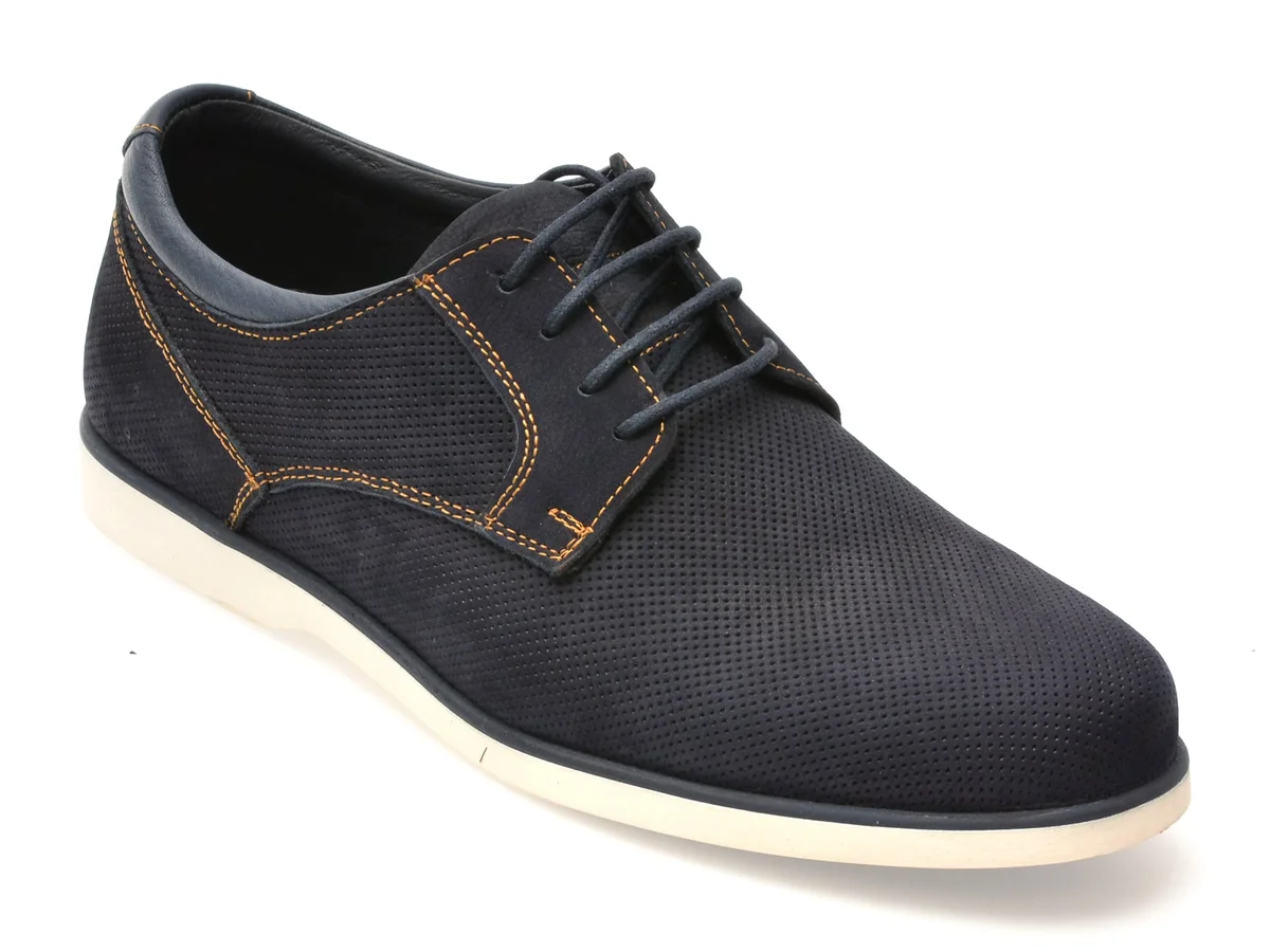 Pantofi Otter Bleumarin, 1099, Din Nabuc