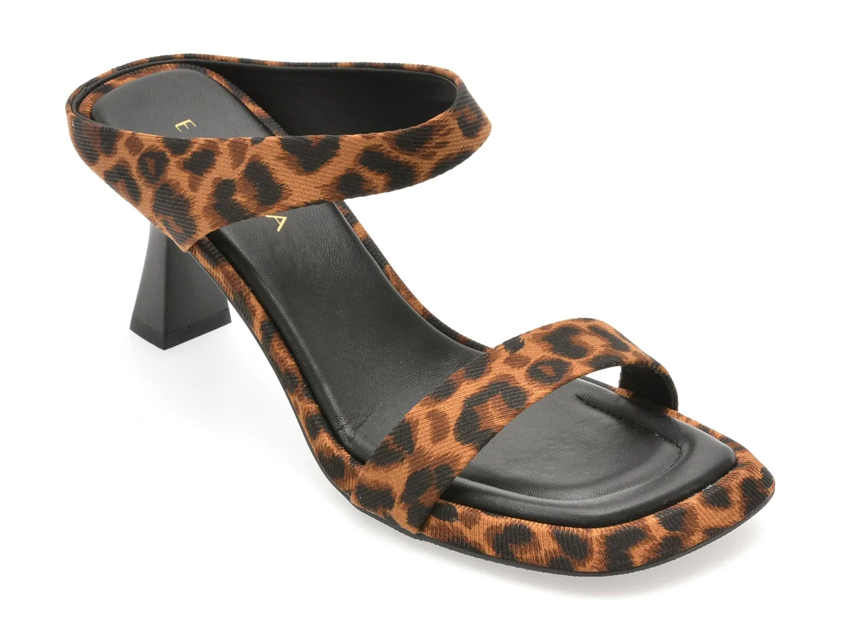 Papuci Epica Maro, 2726, Din Material Textil