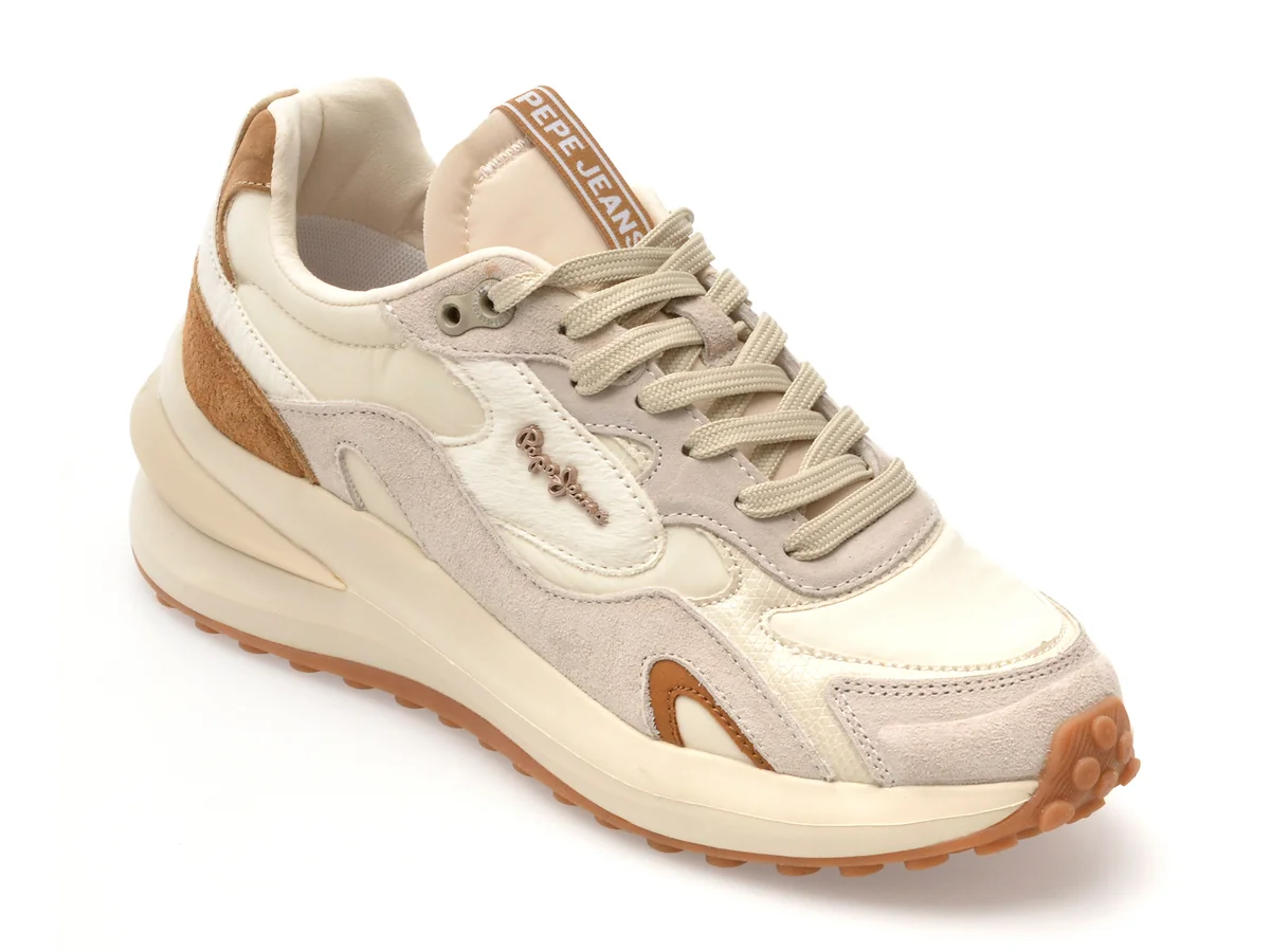 Pantofi Sport Pepe Jeans Bej, LS60035