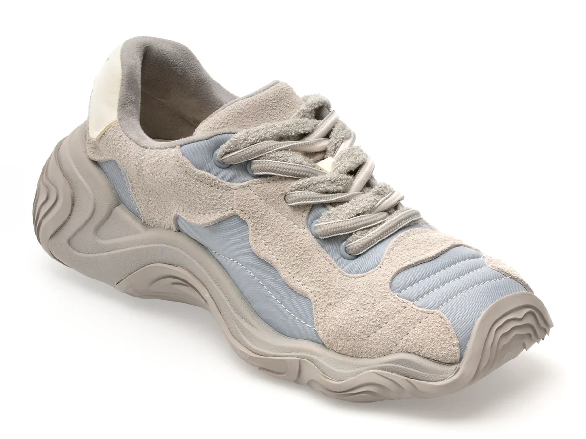 Pantofi Sport Gryxx Gri 16237 Din Material Textil