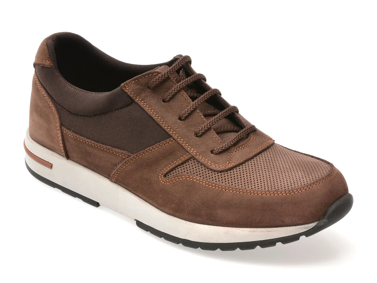 Pantofi Sport Otter Maro, 1094, Din Năbuc