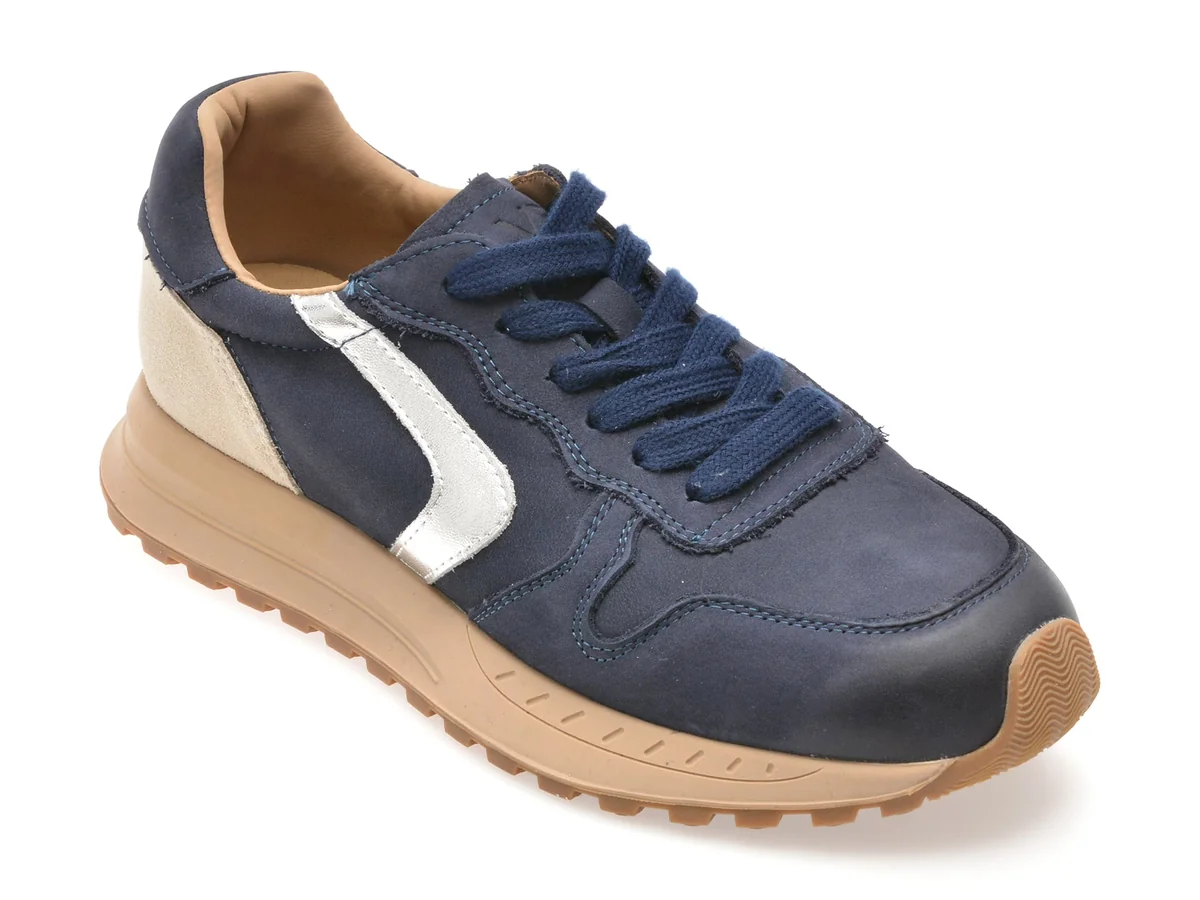 Pantofi Sport Flavia Passini Bleumarin, 1302, Din Piele Naturala