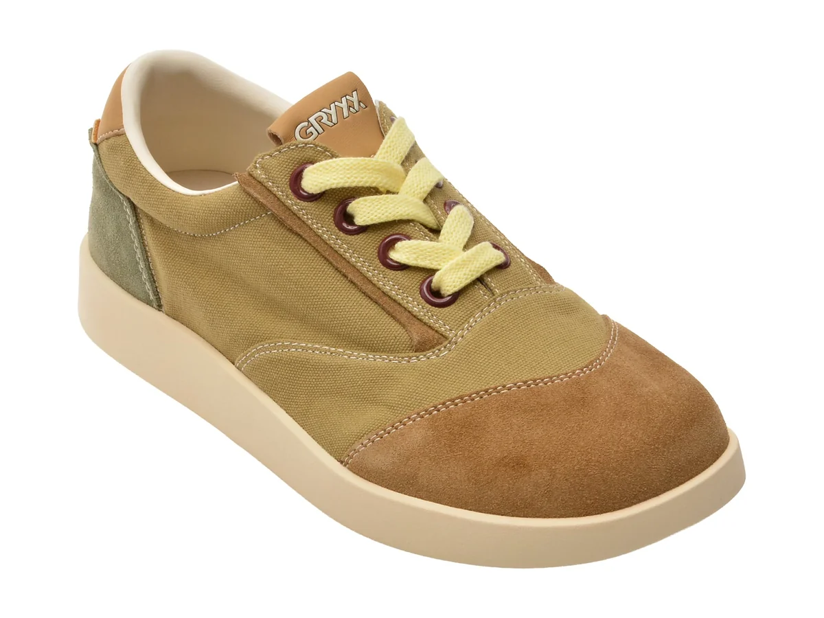 Pantofi Sport Gryxx Verzi, B25, Din Material Textil