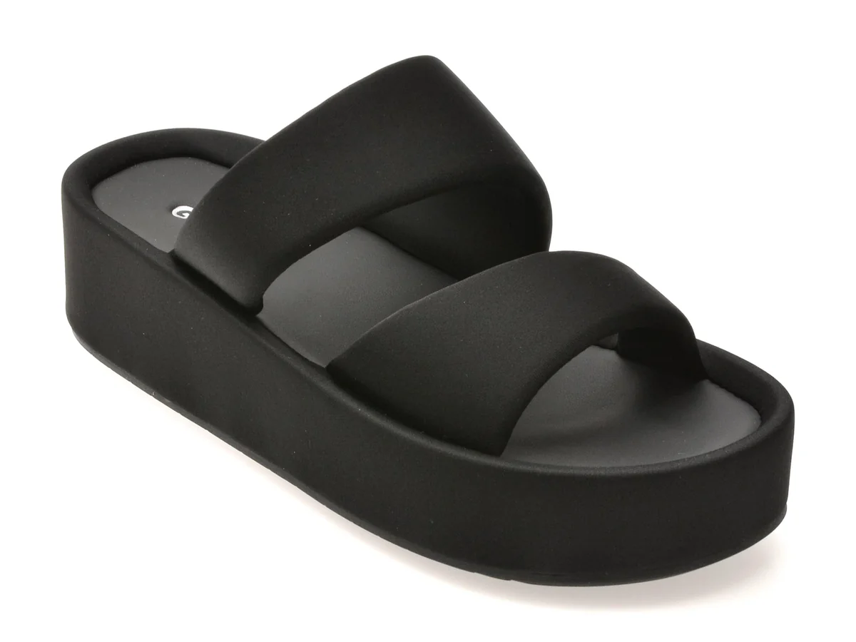 Papuci Gryxx Negri, 331519, Din Material Textil