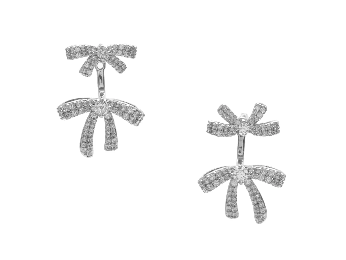 Cercei Aldo Argintii, Bows 973, Din Metal