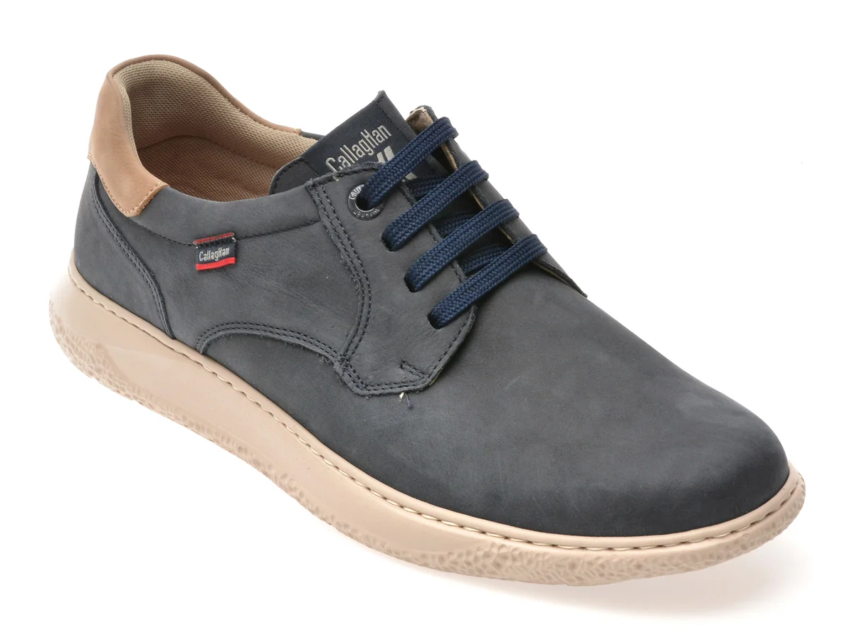 Pantofi Callaghan Bleumarin, 61800, Din Piele Naturala