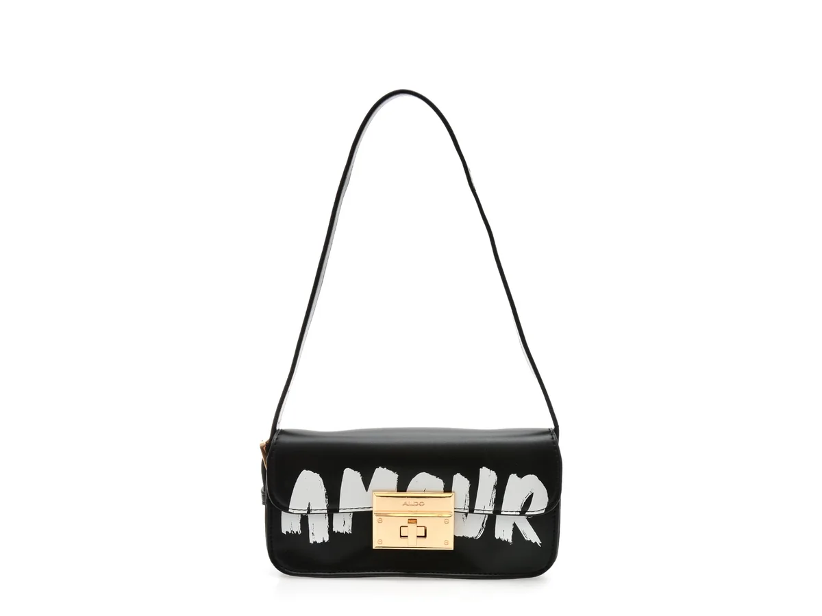 Geanta Aldo Neagra, Amandy 001, Din Piele Ecologica