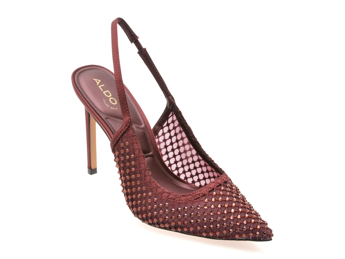 Pantofi Eleganti Aldo Visinii, Marcianca 668, Din Material Textil