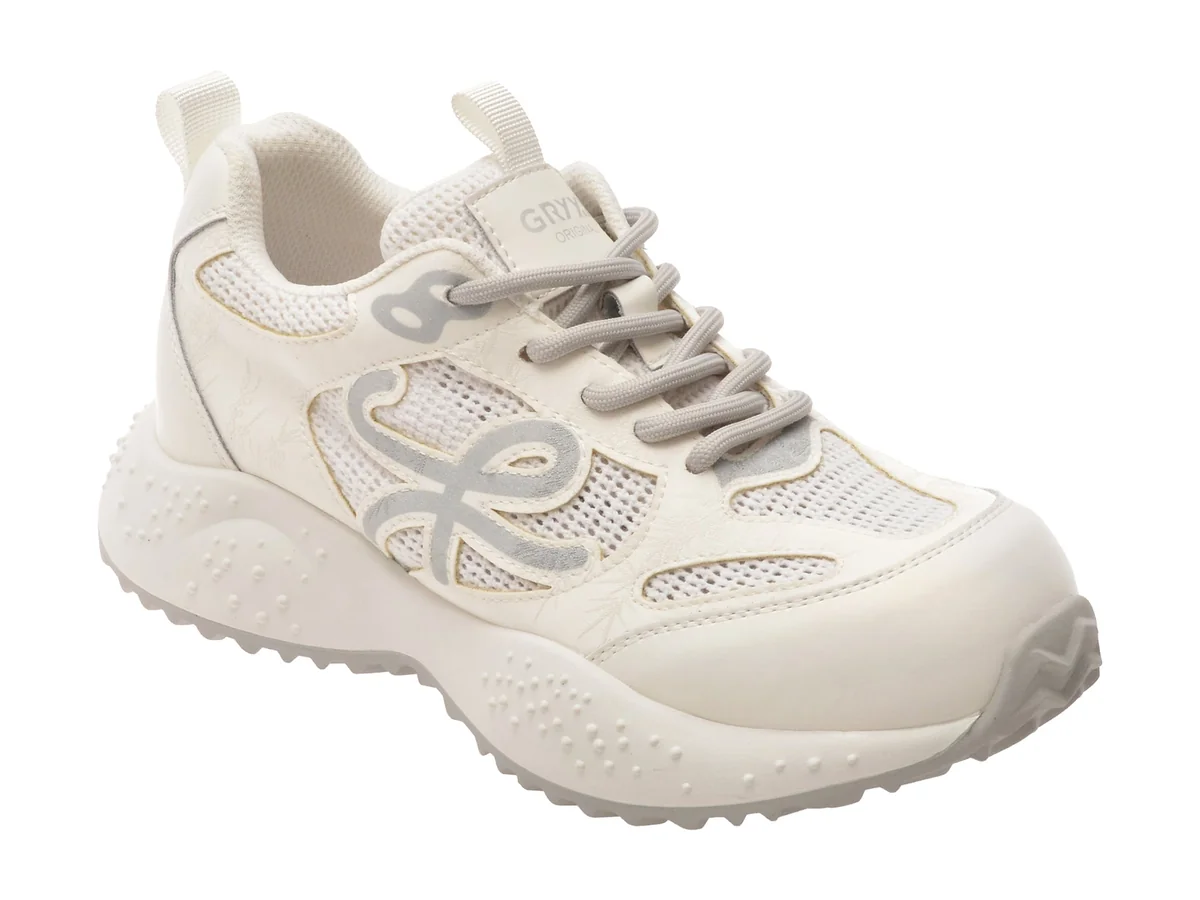 Pantofi Sport Gryxx Albi, 112, Din Piele Naturala
