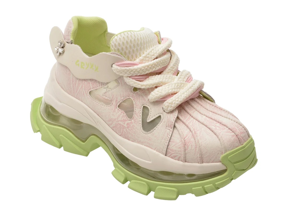 Pantofi Sport Gryxx Albi, 2027, Din Piele Naturală