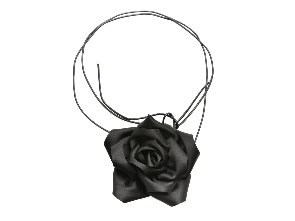 Colier Aldo Negre, Ofelia 001, Din Material Textil