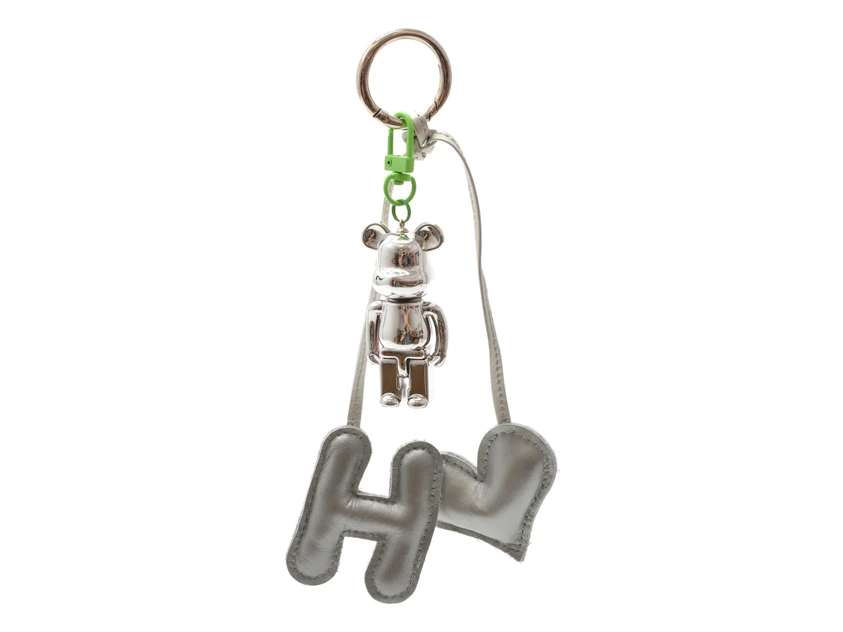 Breloc Epica Argintii, ZY14, Din Piele Ecologică