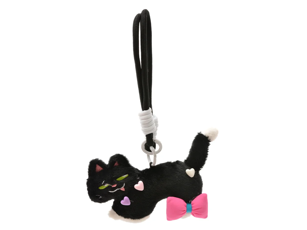 Breloc Epica Negre, ZY10, Din Material Textil