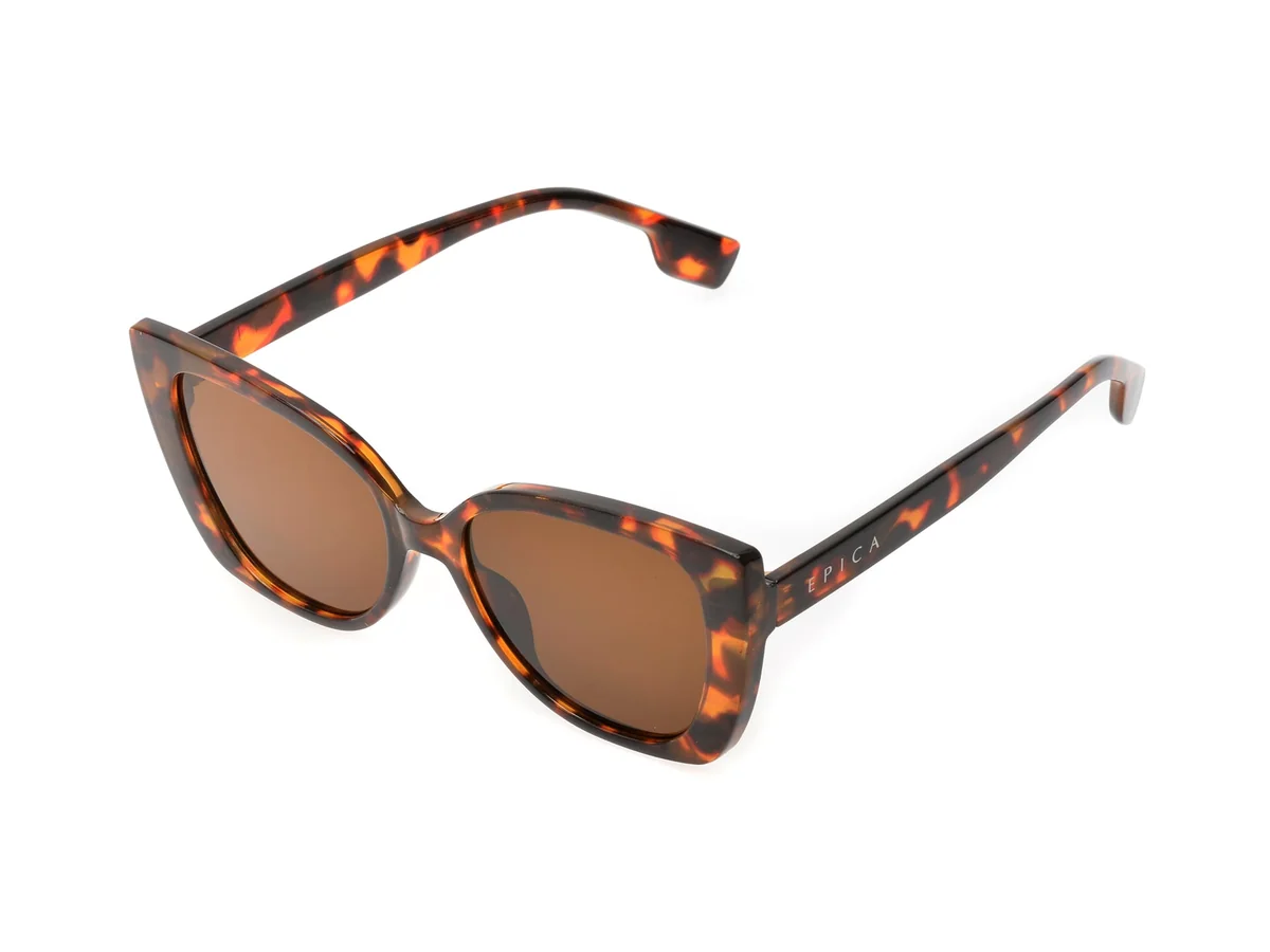 Ochelari De Soare Epica Maro, 495979, Din PVC