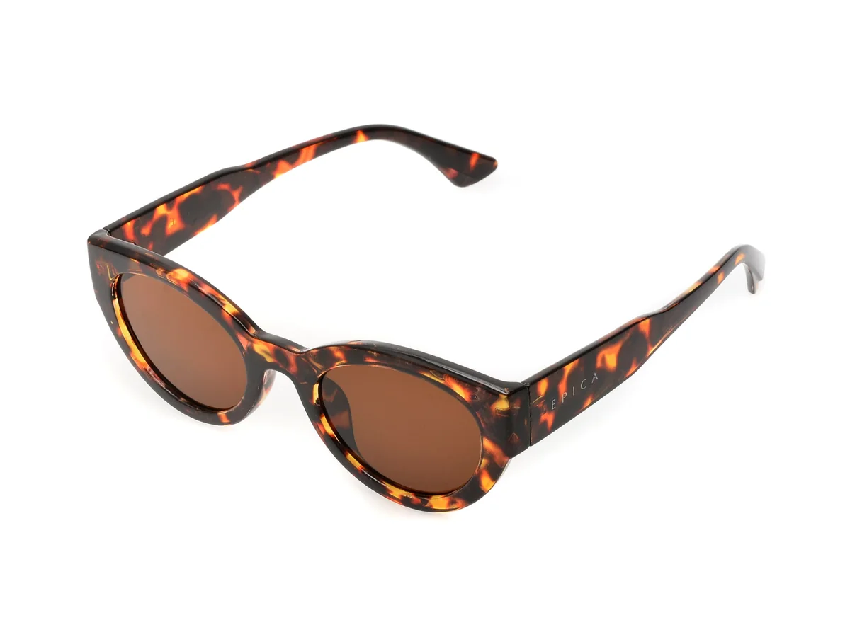 Ochelari De Soare Epica Maro, 312310, Din PVC