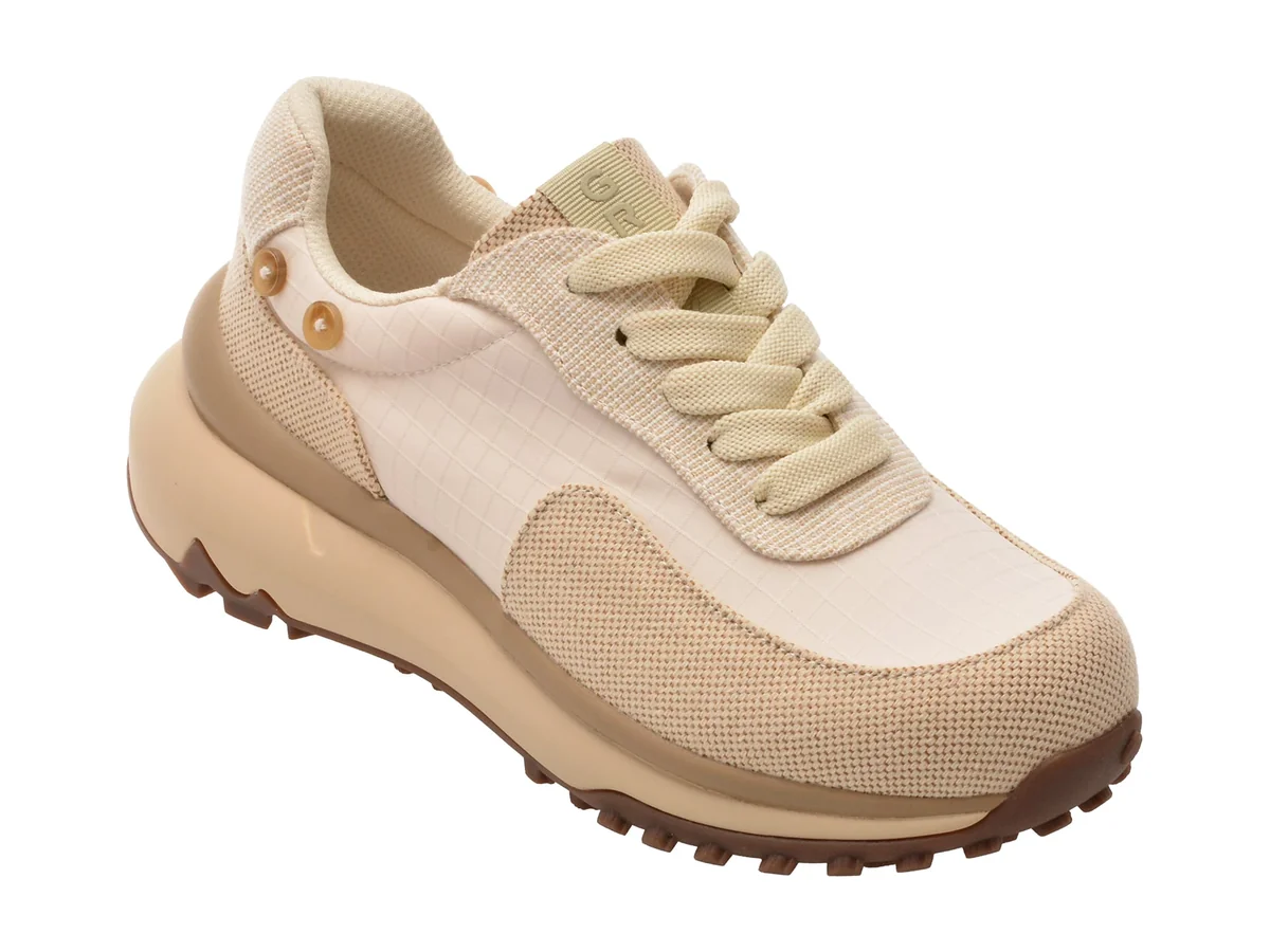 Pantofi Sport Gryxx Bej 130 Din Material Textil