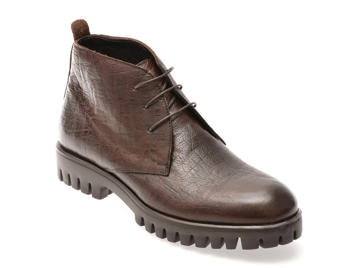 Ghete Relax Maro, KRL9910, Din Piele Naturala