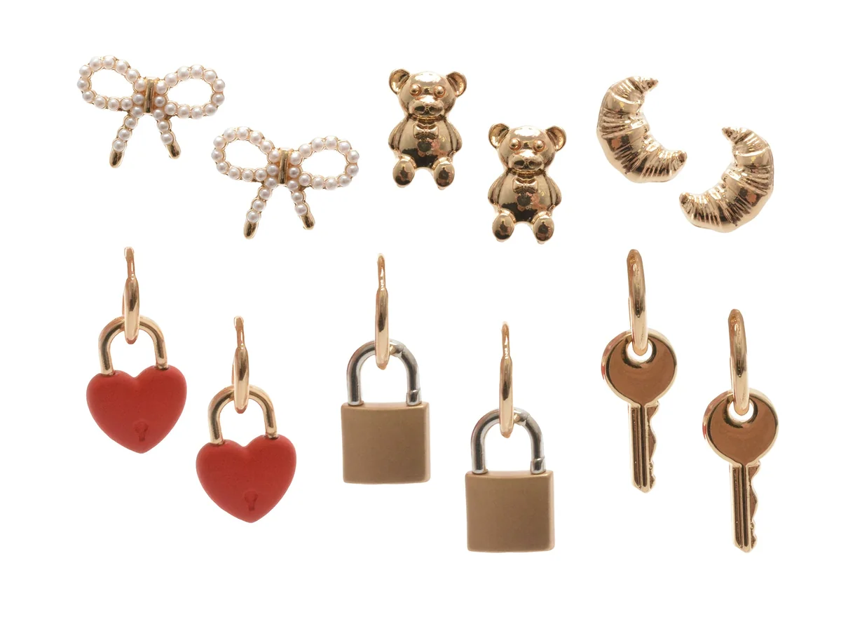 Cercei Aldo Aurii, Parsianglow 600, Din Metal