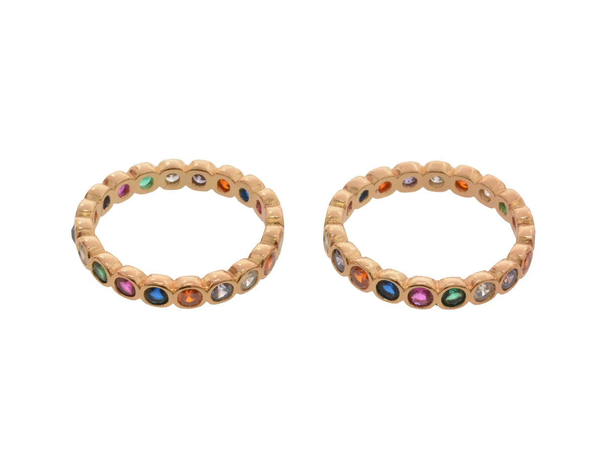 Inel Aldo Multicolor, Ibilawien 961, Din Metal