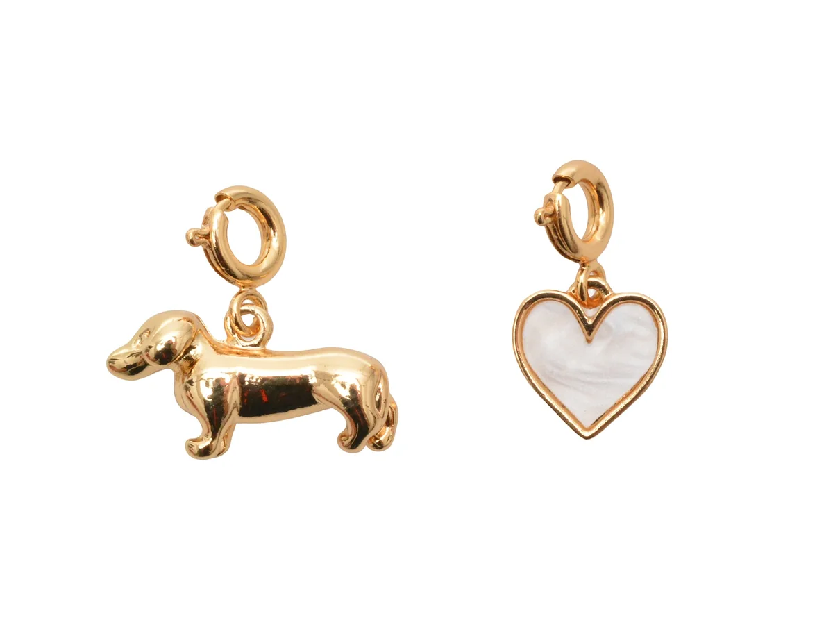 Pandantiv Aldo Auriu, Pawfectlove 710, Din Metal