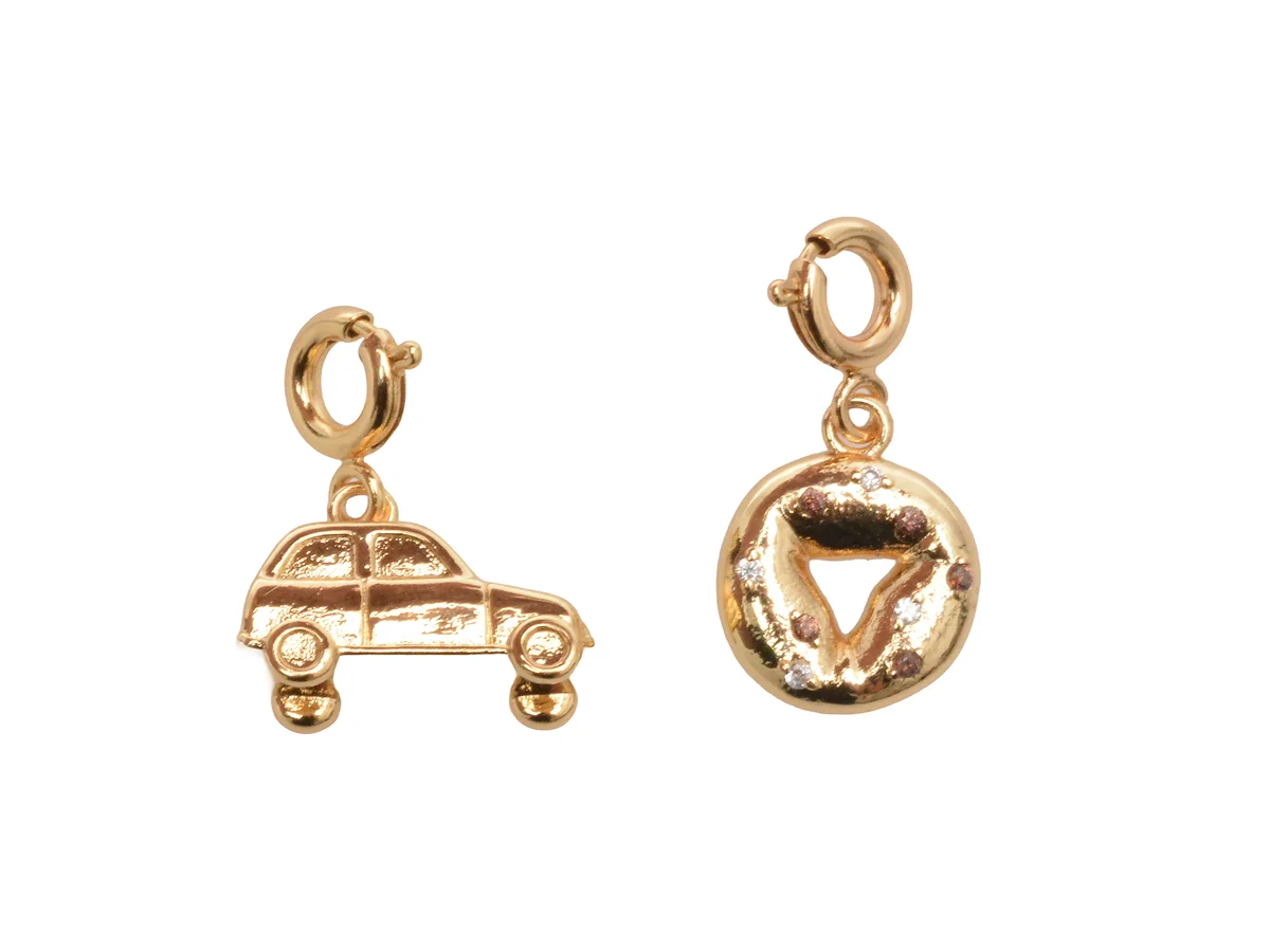 Pandantiv Aldo Auriu, Brunchandrider 972, Din Metal