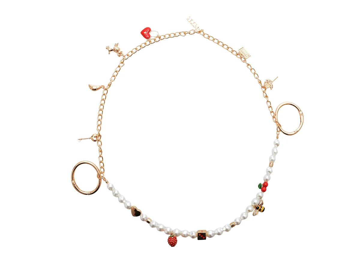 Breloc Aldo Auriu, Amourcharms 102, Din Metal