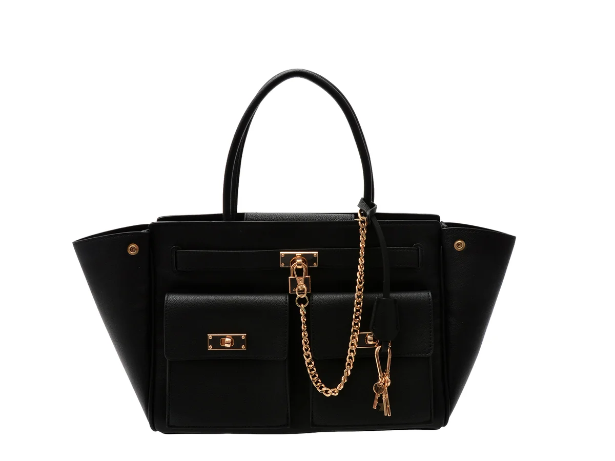 Geantă Aldo Neagră, Katetote 001, Din Piele Ecologică