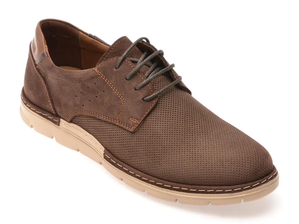 Pantofi Otter Maro, E1971, Din Năbuc