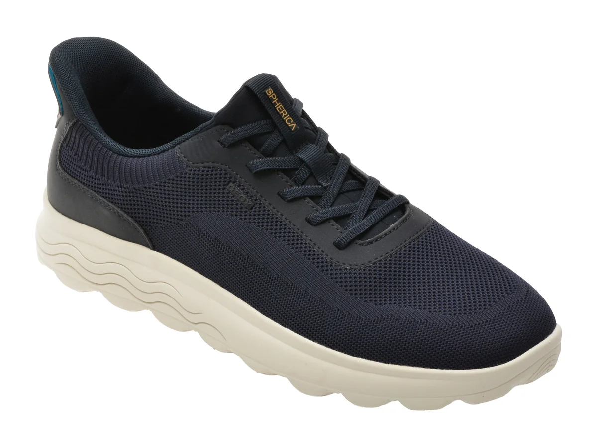 Pantofi Sport Geox Bleumarin, U55MPA, Din Material Textil