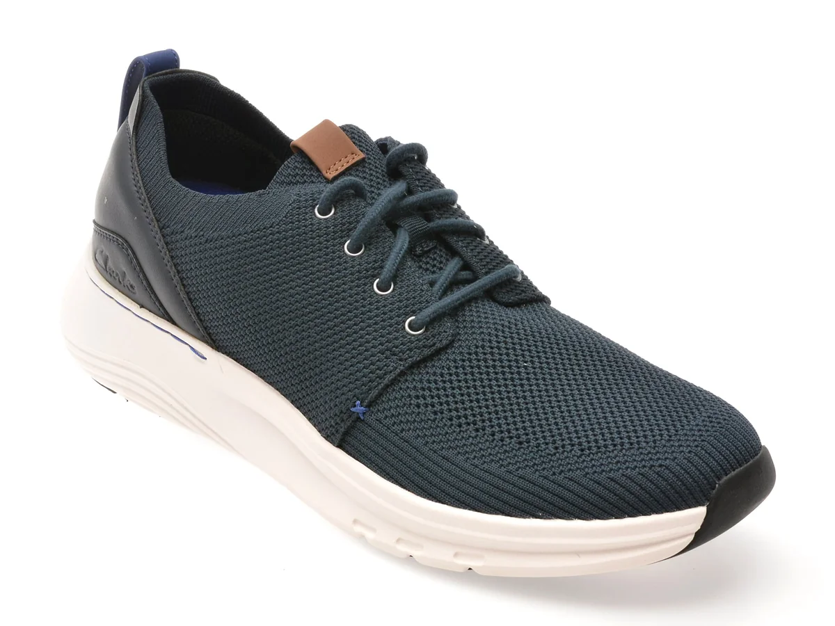 Pantofi Sport Clarks Bleumarin, Motion Trek MX, Din Material Textil
