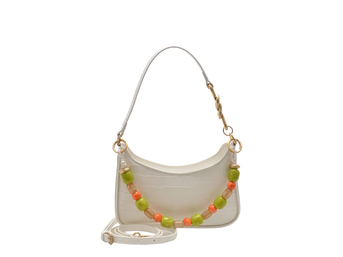 Geanta Aldo Alb, Whitegem 110, Din Piele Ecologica