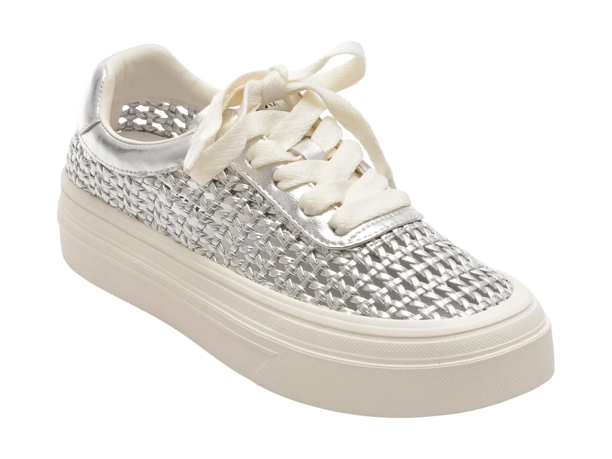 Pantofi Sport Gryxx Argintii, 827, Din Piele Ecologica