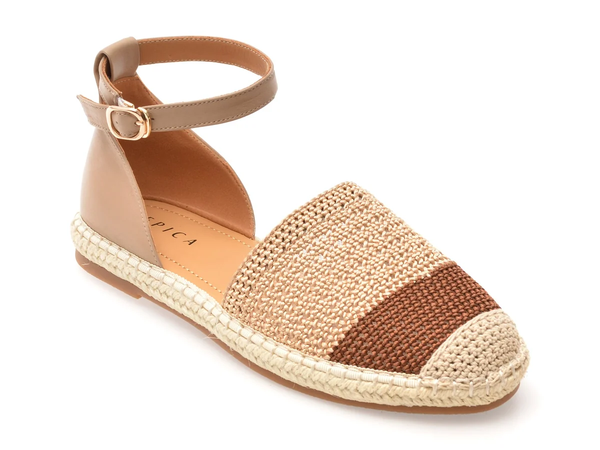 Pantofi Epica Maro 2517 Din Material Textil