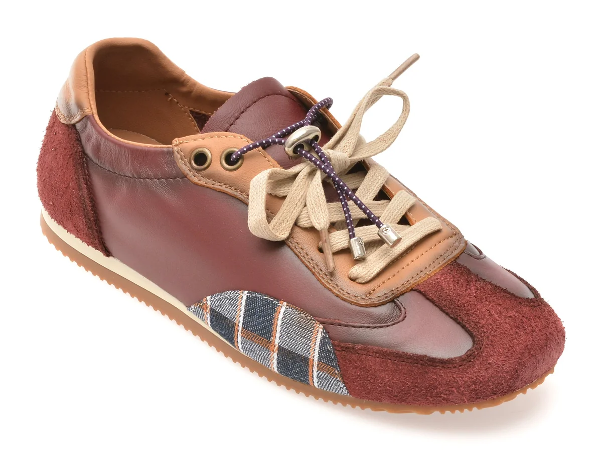 Pantofi Sport Epica Mov, 26115, Din Piele Naturala