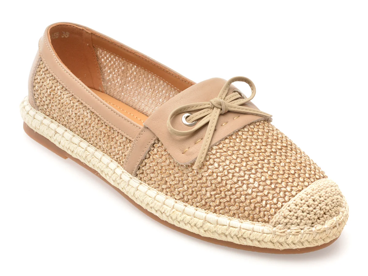 Pantofi Epica Bej 2515 Din Material Textil