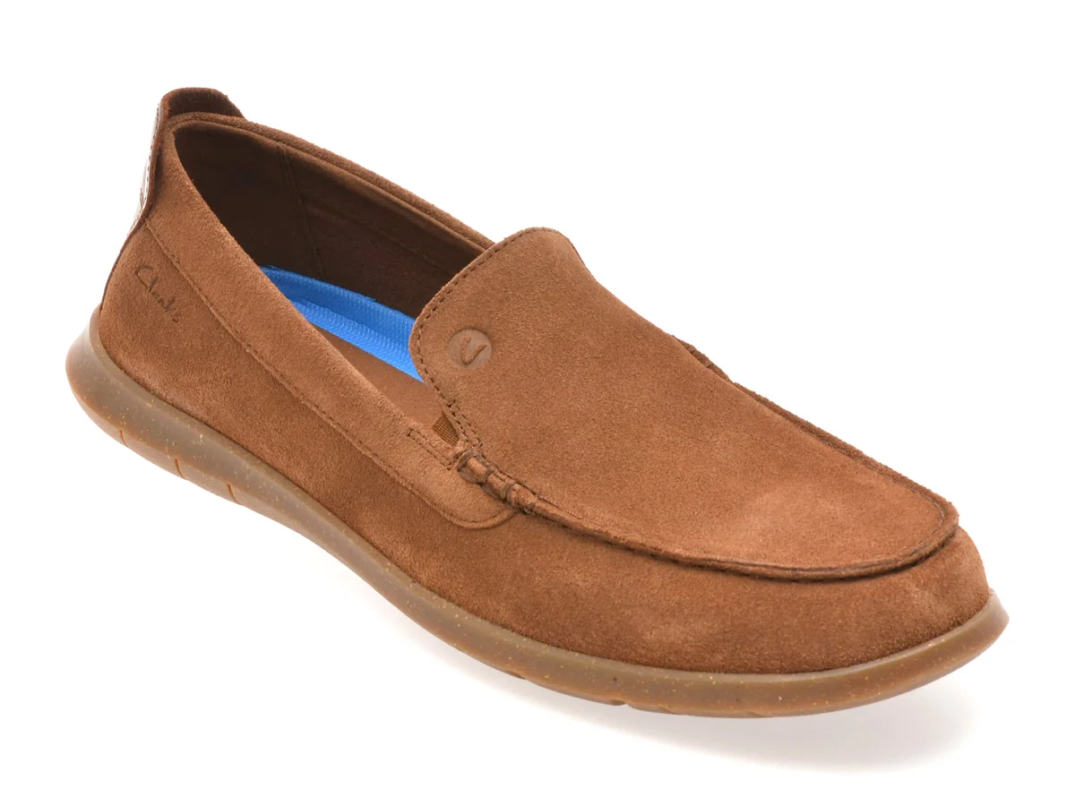 Mocasini Clarks Maro, Flexway Step, Din Piele Întoarsă