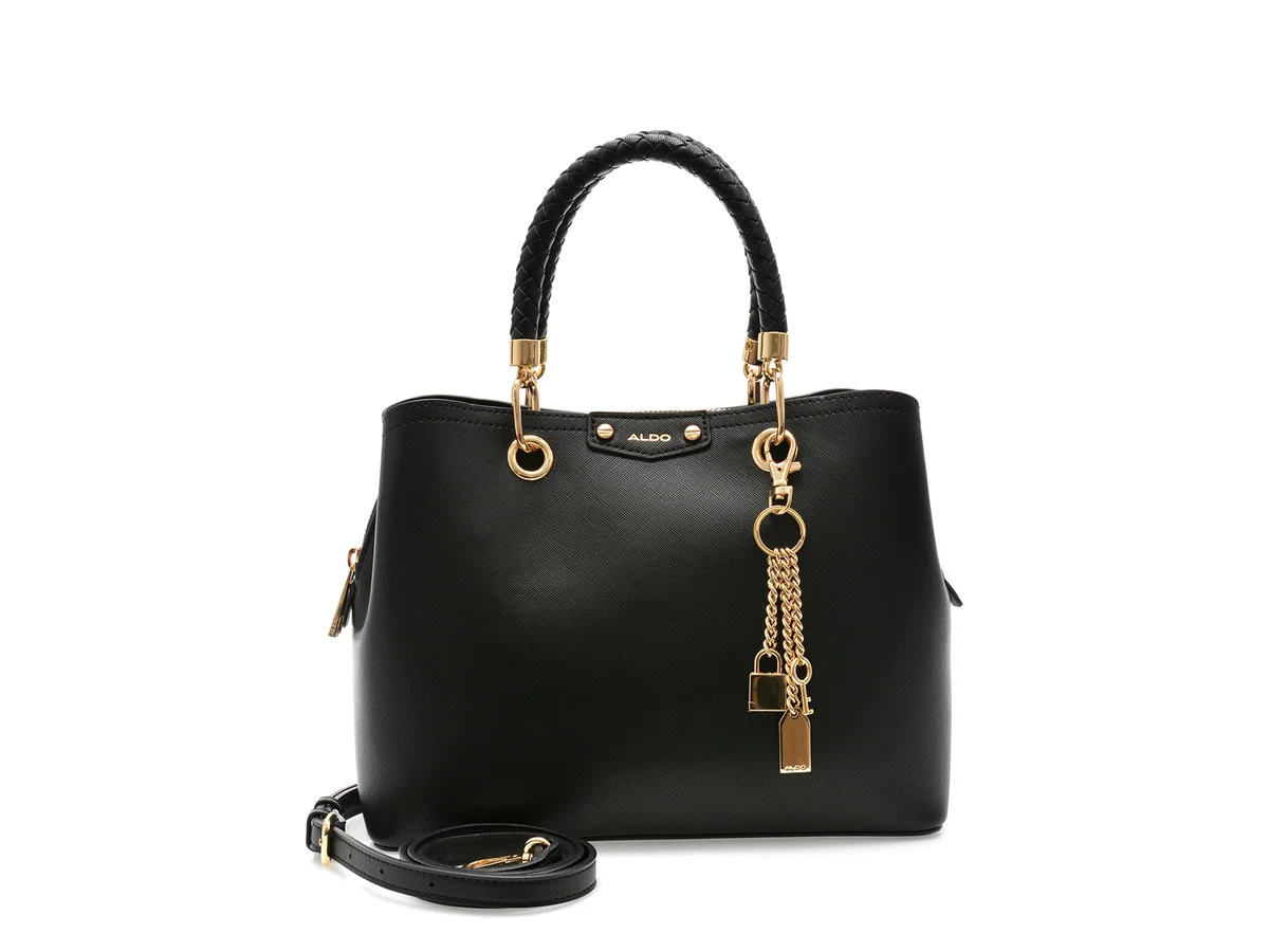 Geanta Aldo Neagra, LOTHYCAN 001, Din Piele Ecologica