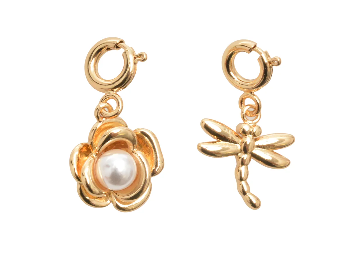 Pandantiv Aldo Auriu, Dragonfluly 102, Din Metal