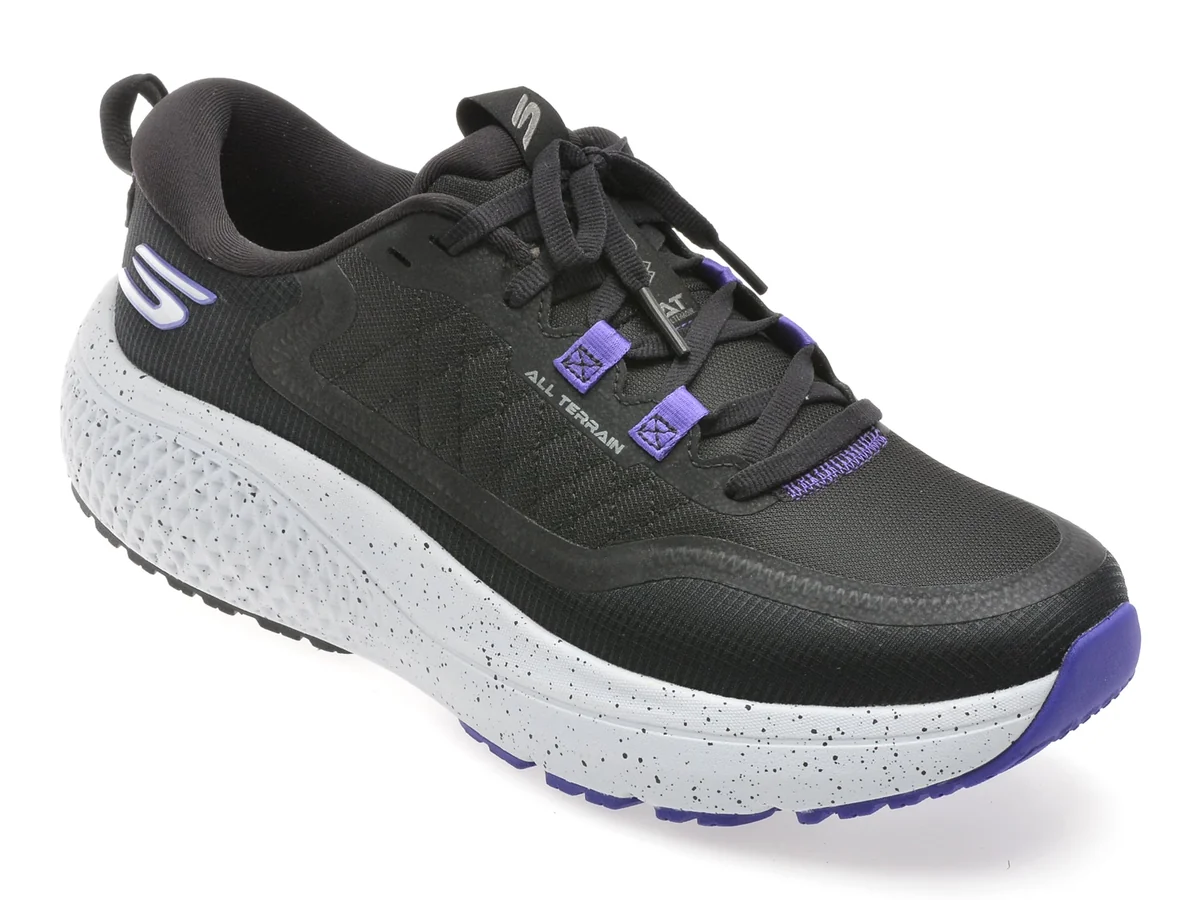 Pantofi Sport Skechers Negri, Go Run Supersonic Max A/T, Din Material Textil