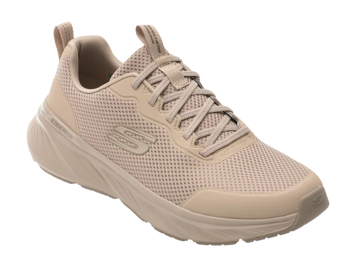 Pantofi Sport Skechers Gri, Edgeride, Din Material Textil