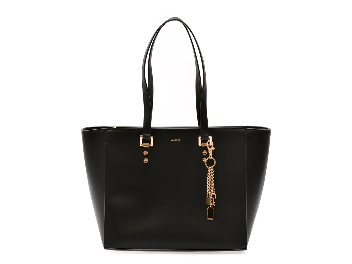 Geanta Aldo Neagra, WINTA 001, Din Piele Ecologica