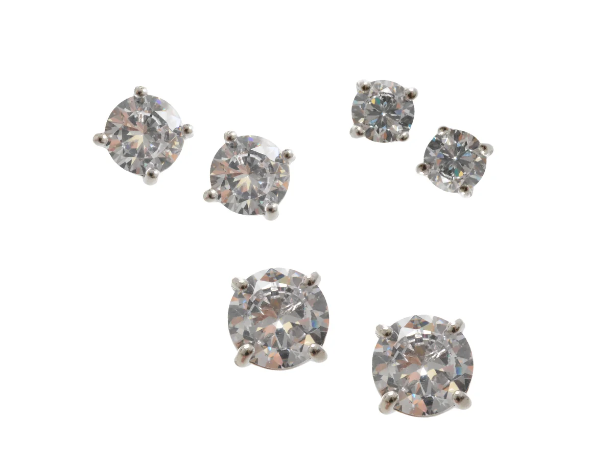 Cercei Aldo Argintii, Alaynia 973, Din Metal