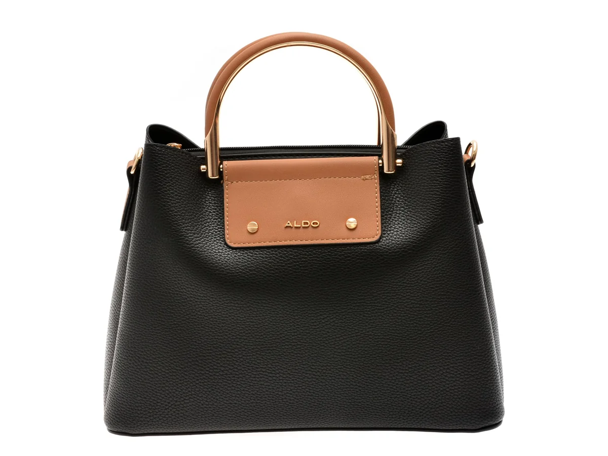 Geanta Aldo Neagra, SLOANA 968, Din Piele Ecologica