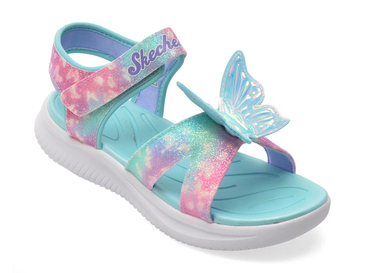 Sandale Skechers Verzi, Jumpsters Sandal, Din Piele Ecologică