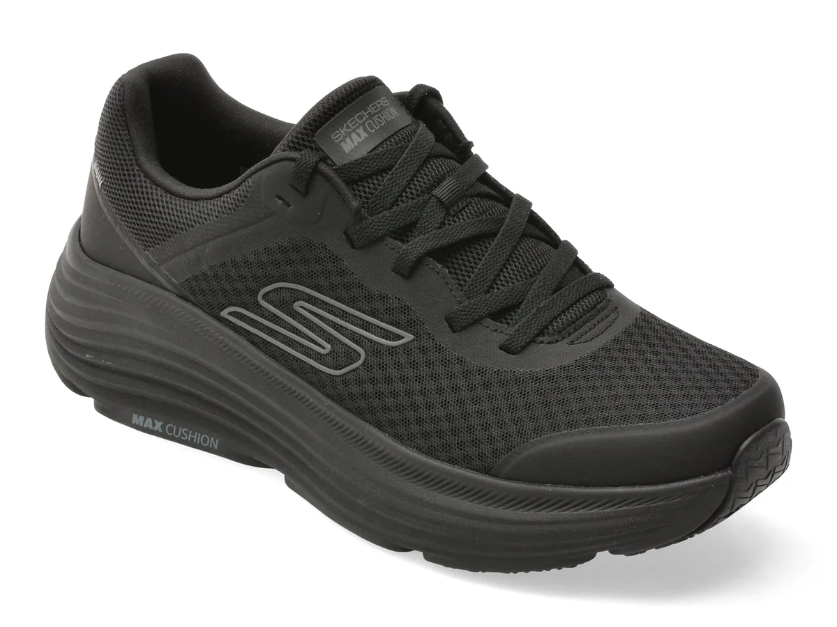 Pantofi Sport Skechers Negri, Max Cushioning Endeavour, Din Material Textil