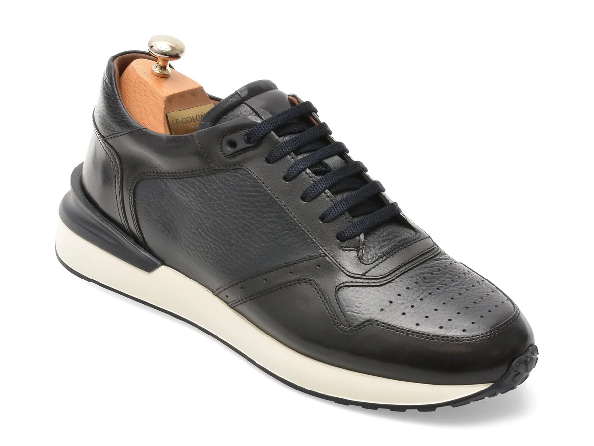 Pantofi Sport Le Colonel Bleumarin, 66461, Din Piele Naturala