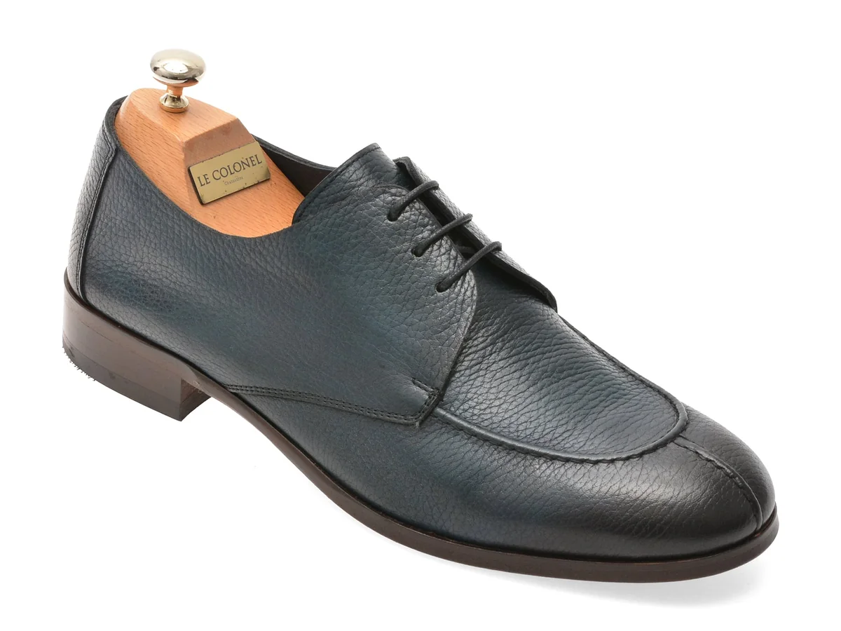 Pantofi Eleganti Le Colonel Bleumarin, 72903, Din Piele Naturala