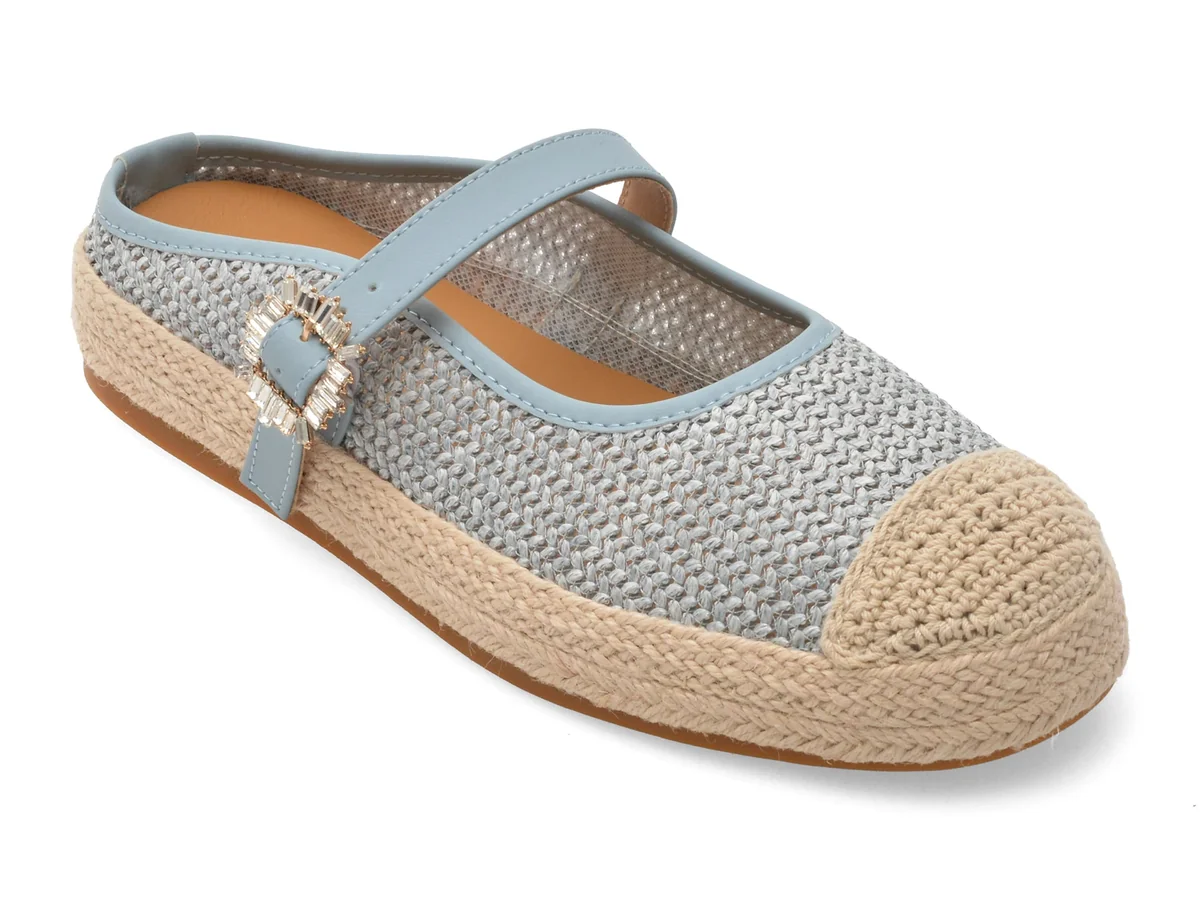 Papuci Gryxx Albastri 196, Din Material Textil