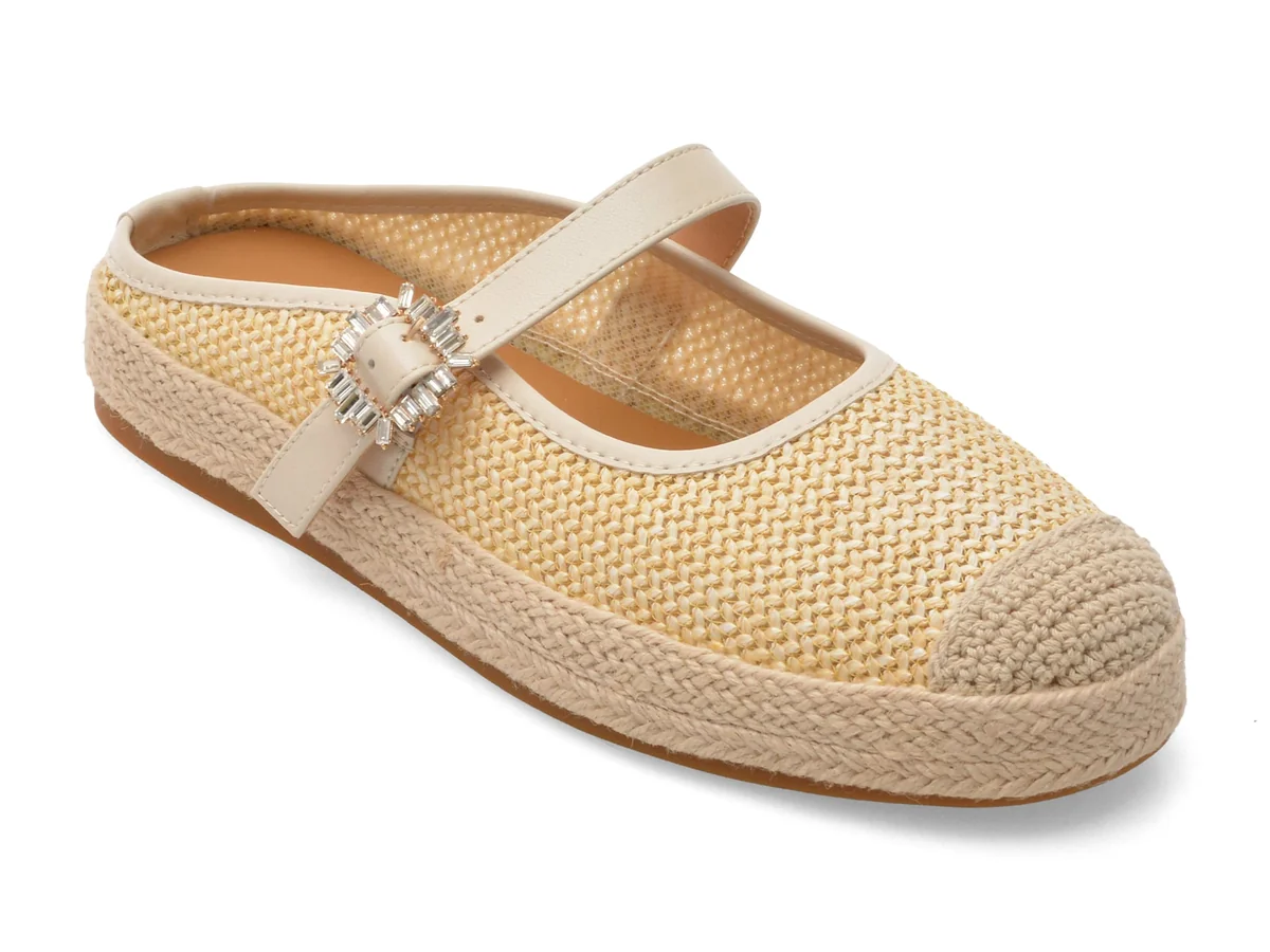 Papuci Gryxx Bej 196 Din Material Textil